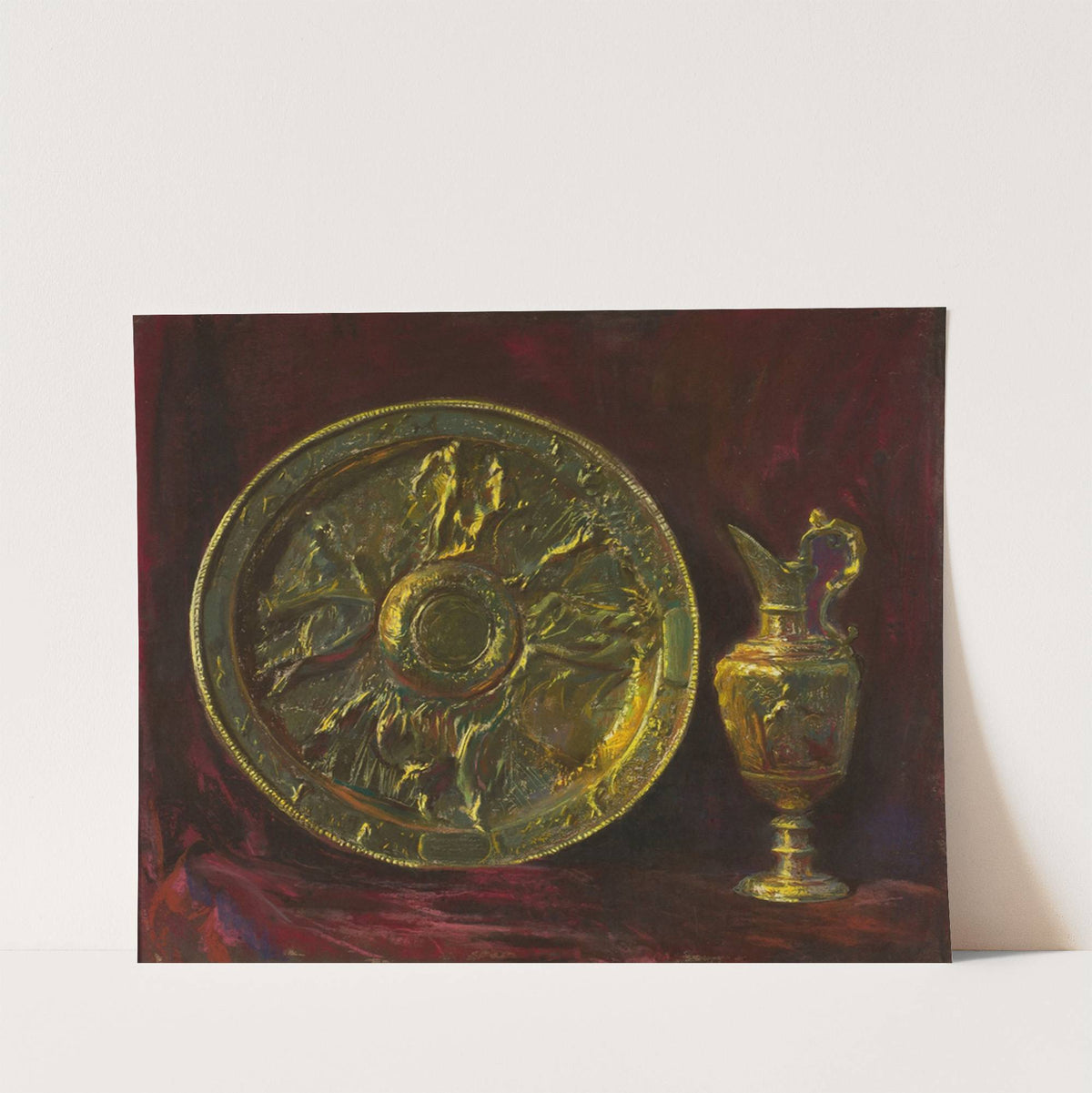 Ewer and Basin for the Maundy Thursday Liturgy (1907) by Leon Wyczółkowski