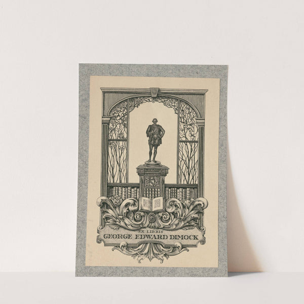 Ex libris (1904) by George Edward Dimock
