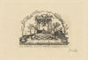 Ex Libris Ernst Rose Bergedorf (1901)