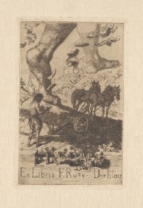 Ex Libris F. Rose-Doehlau (1902)