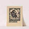 Ex libris – Reading woman (1950)