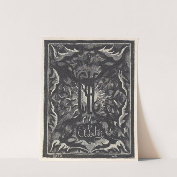 Ex libris van Carel Lion Cachet (1932) by Carel Adolph Lion Cachet