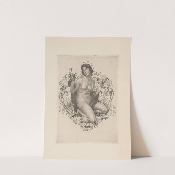 Ex libris van Karl Marten Andres by Sigmund Lipinsky  