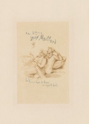 Ex libris van Leon Maillard.