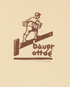 Ex libris van Ottóé Bauer (1933)
