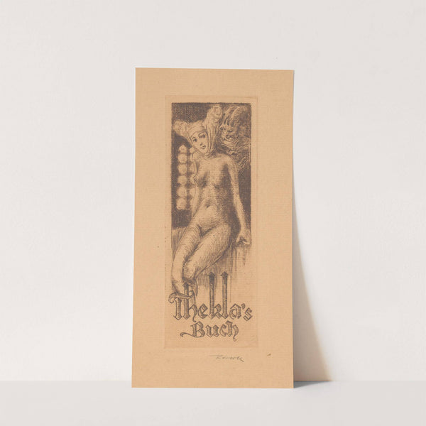 Ex libris van Tekla (1932) by Kornél Révész