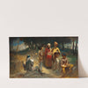 Examining the Spy. Motif from the Indian Mutiny (after 1859) by Egron Lundgren