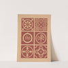 Examples of encaustic tiles Pl.05 (1844) by Owen Jones