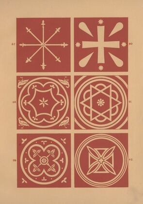 Examples of encaustic tiles Pl.06