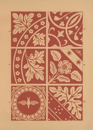 Examples of encaustic tiles Pl.09