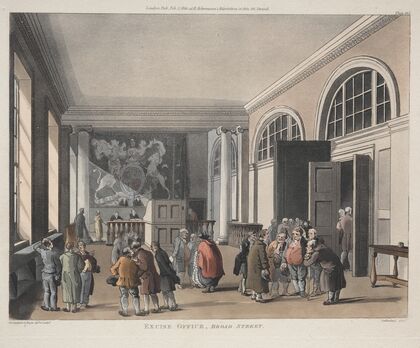Excise Office, Broad Street (1810)