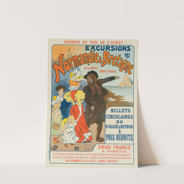 Excursions En Normandie Et Bretagne by Georges Meunier