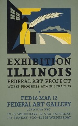 Exhibition Illinois Federal Art Project Works Progress Administration