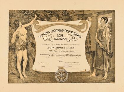 Exhibition of Sport and Industry – Hunting section (1912)