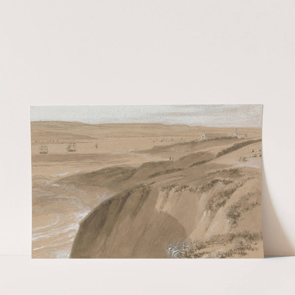 Exmouth, Devon (ca. 1813) by William Daniell