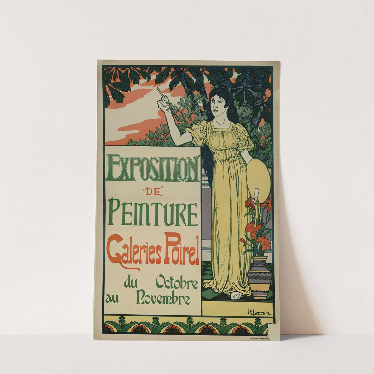Exposition de peinture Galeries Poirel by René Lorrain