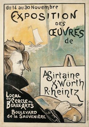 Exposition des œuvres de A. Sirtaine, X. Würth, R. Heintz — size preview