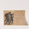 Exposition des oeuvres des artistes originaires des Départements envahis. École des Beaux-Arts (1915) by Lucien Jonas