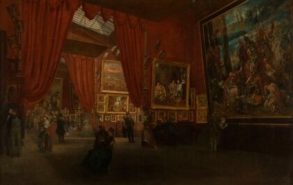 Exposition des Åuvres d’EugÃ¨ne Delacroix, Ã  la galerie Martinet, boulevard des Italiens, en 1864