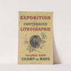 Exposition Internationale du Centenaire de la lithographie. Galerie Rapp, Champ de Mars (1895) by Paul Maurou