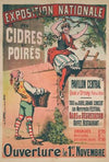 Exposition Nationale Des Cidres Et Poires Pavillon Central Quai D’orsay, (Pont De L’alma) (1880-1890)
