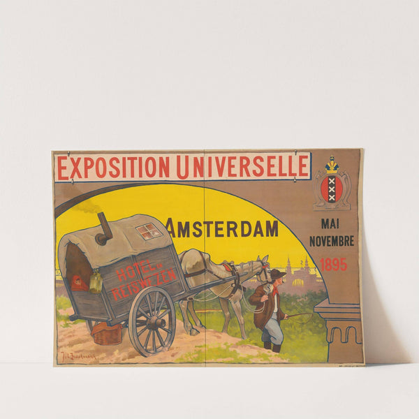 Exposition Universelle Amsterdam 1895 (1895) by Johan Braakensiek