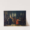Expulsion Of The Duke Of Athens by Stefano Ussi