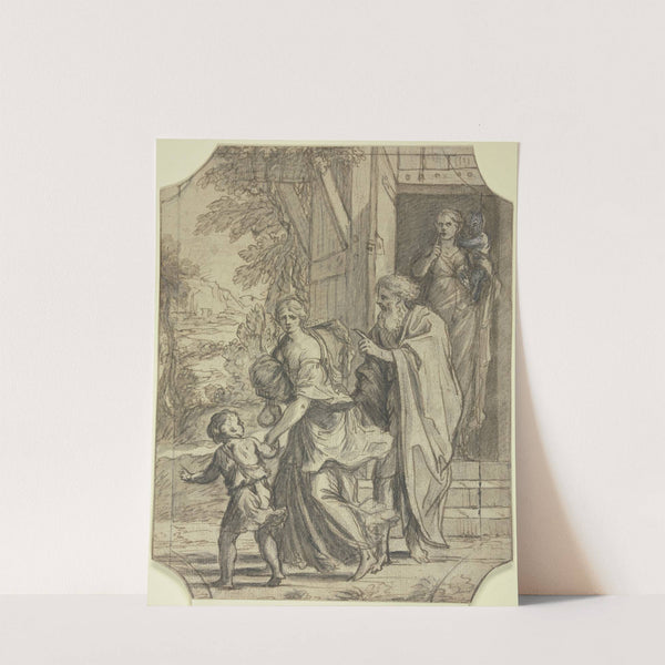 Expulsion of the Hagar by Pierre Mignard
