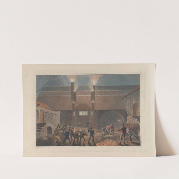 Exterior of the Boiling-House (1823) by William A. V. Clark