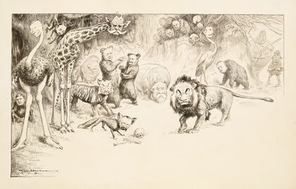 Exterminated; Plenty of good game left for either Bill (1908)