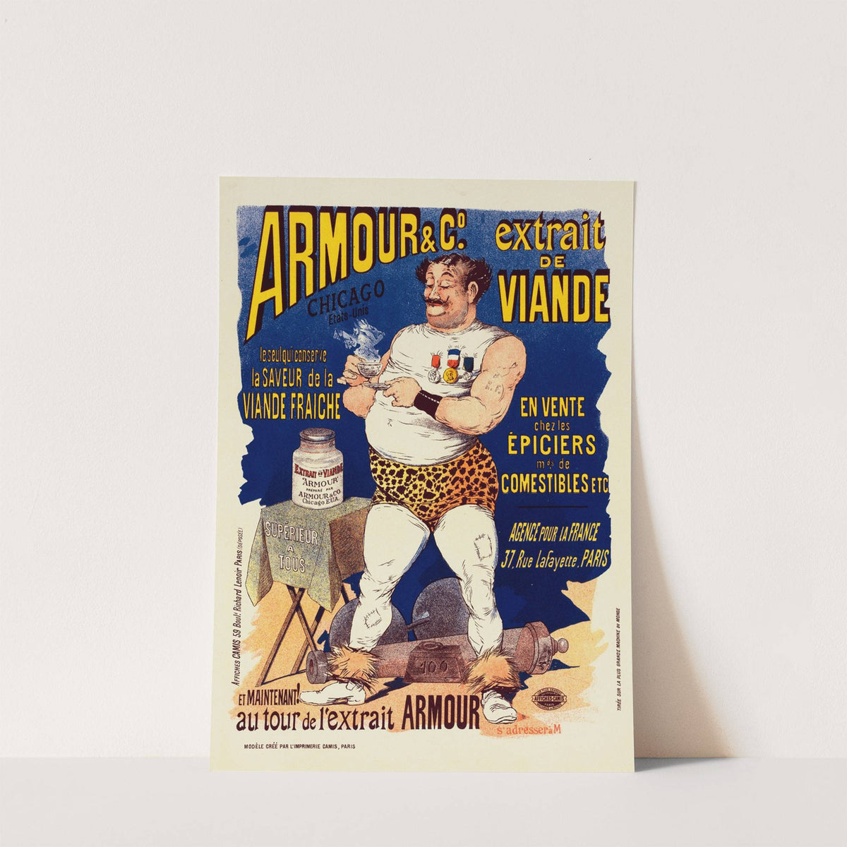 Extrait De Viande Armour (1899) by Albert Guillaume
