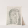Eyes Closed by Odilon Redon