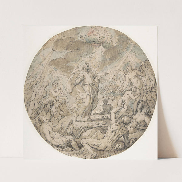 Ezekiel in the Valley of the Dry Bones (late 16th–mid-17th century) by Georg Pecham