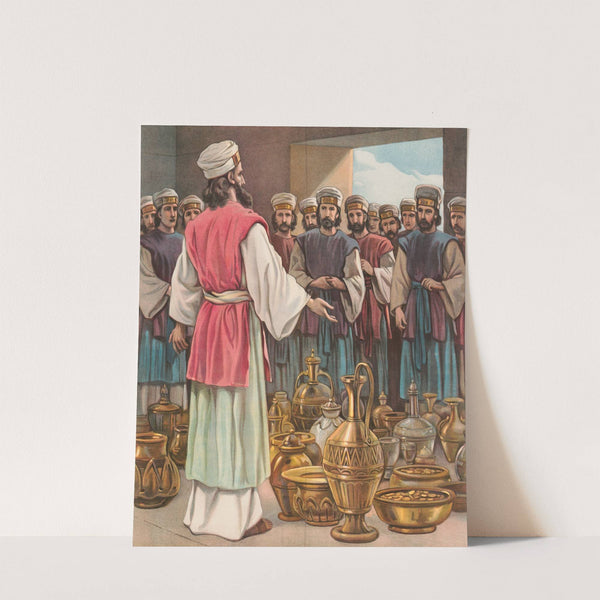 Ezra&#039;s journey to Jerusalem by Providence Lith. Co
