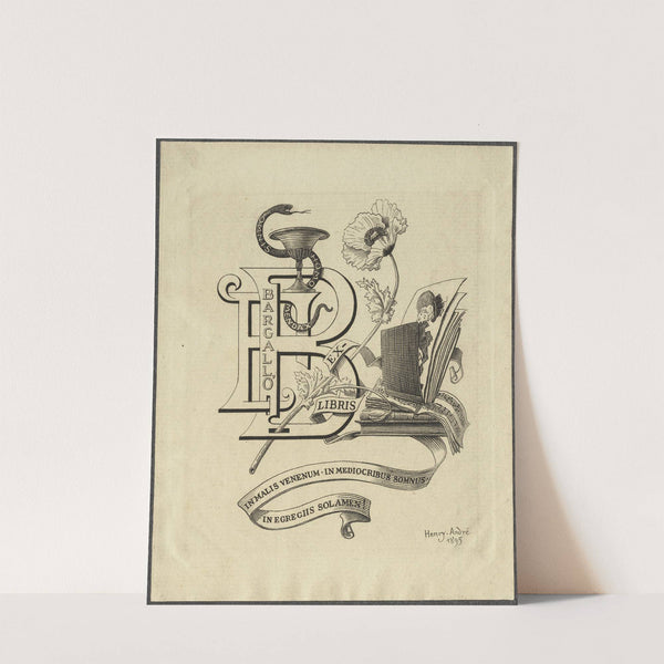 F. Bargallo (1895) by Henry Andre