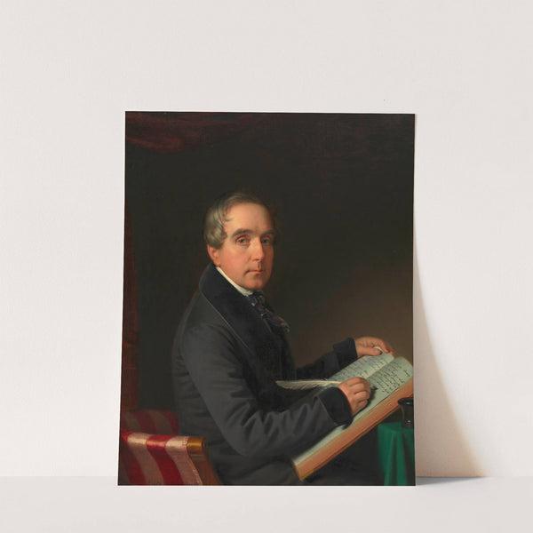 F. X. Zagler (Hofbuchhalter) (1842) by Anton Einsle