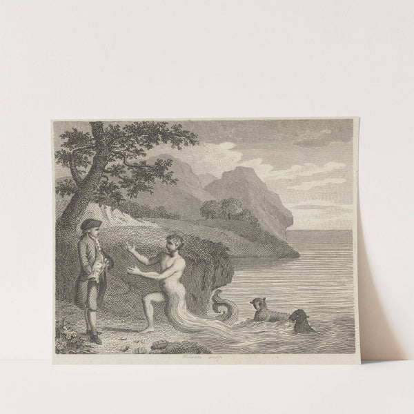 Fable XXXIII. The Courtier and Proteus by John Wootton