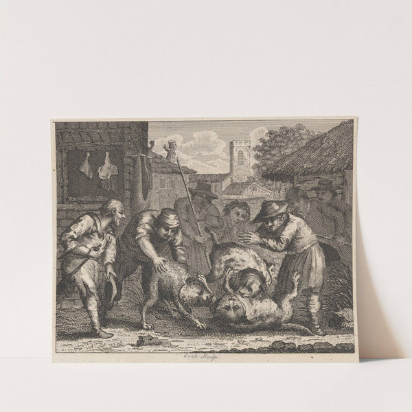 Fable XXXIV. The Mastiffs by John Wootton