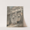 Facade of Ruined Roman Temple, with Columns and Doorway (after 1771) by Heneage Finch, 4th Earl of Aylesford