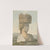 Faceless Bust of Statue Supporting a Broken Capital on Her Head by Willey Reveley