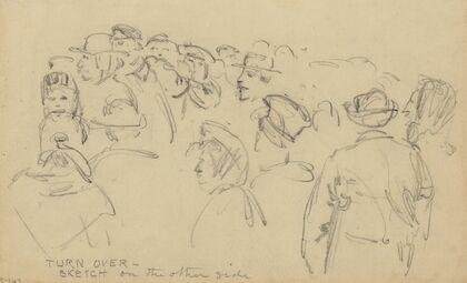 Faces in a crowd
