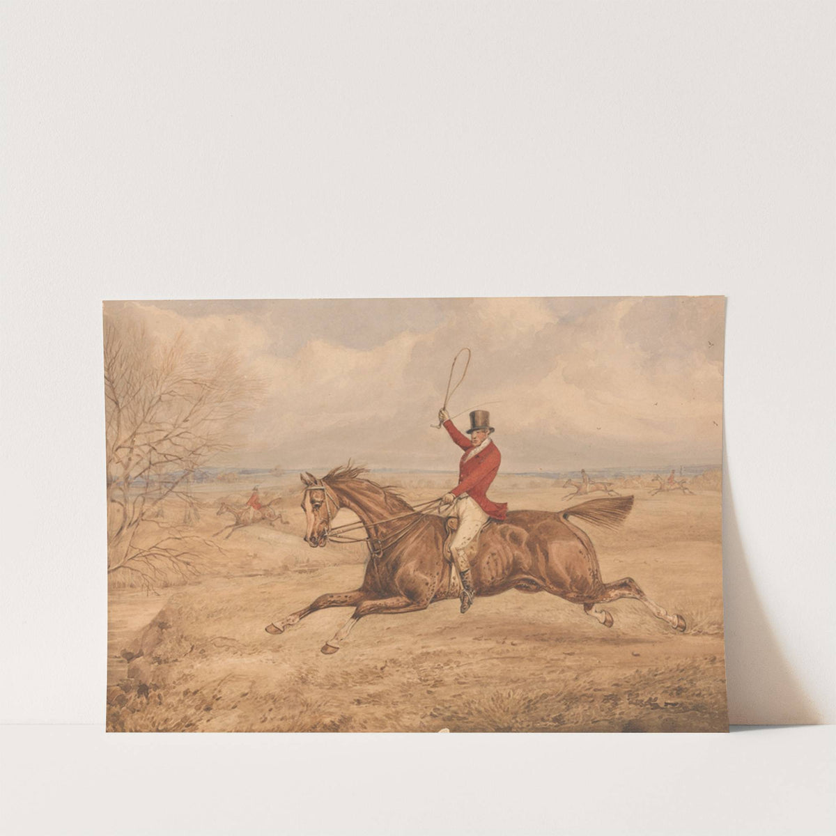 Facing a Brook by Henry Thomas Alken