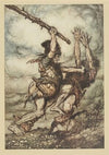 Fafner kills Fasolt