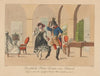 Die falsche Prima Donna von Bäuerle; Tanzscene nach dem eingelegten Duette ‘War’s vielleicht um eins’ (1828)