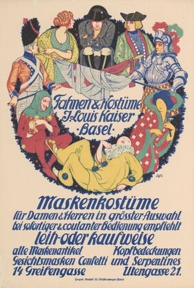 Fahnen & Kostüme – J. Louis Kaiser, Basel