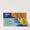 Fair Elaine Brand Florida Citrus Label (1930-1950)