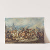 Fair in Habelschwerde [Bystrzyca Kłodzka] (1866) by Juliusz Kossak