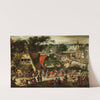 Fair on St Sebastian&#039;s Day by Jacob Savery the Elder