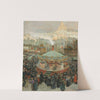 Fairground With The Sacré-Coeur In The Background by Louis Abel-Truchet