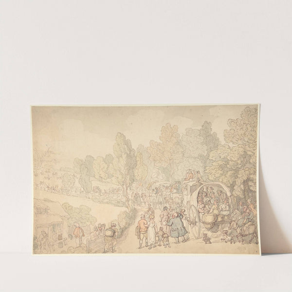 Fairlop Fair, Essex by Thomas Rowlandson